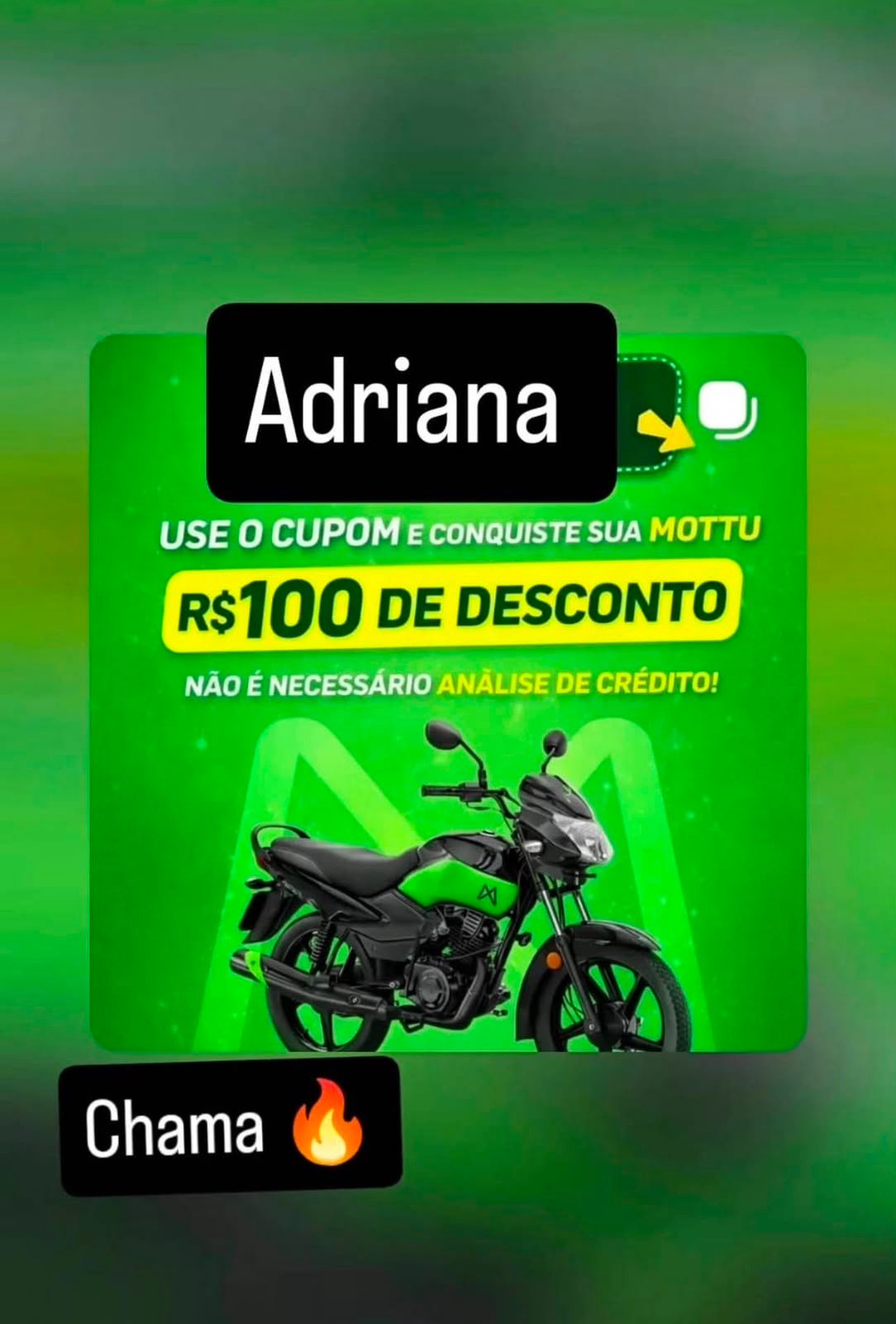 Promoção Mottu